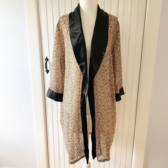 Vintage Cheetah Robe medium - Picture 1 of 10